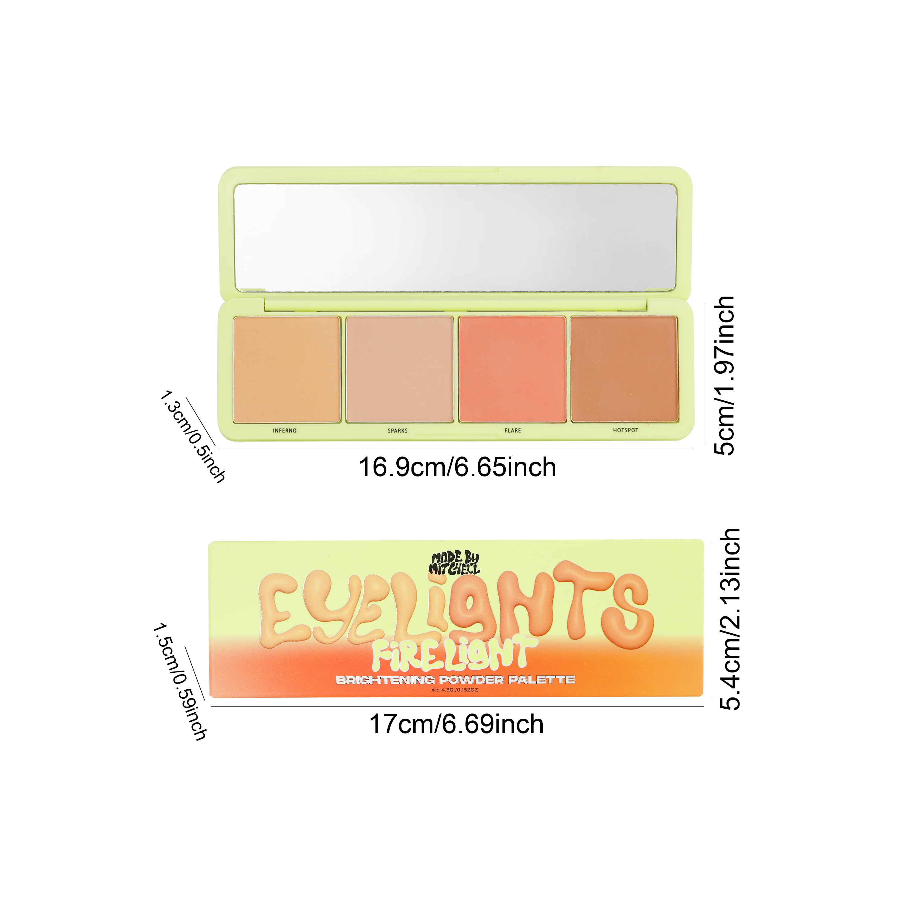 Eyelights Brightening Powder Palette - Image 4