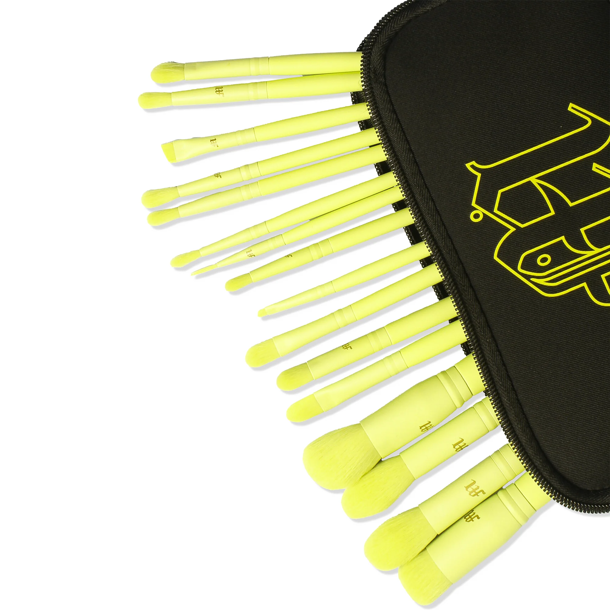 16 Piece Makeup Brush Set & Brush Pouch - Image 4