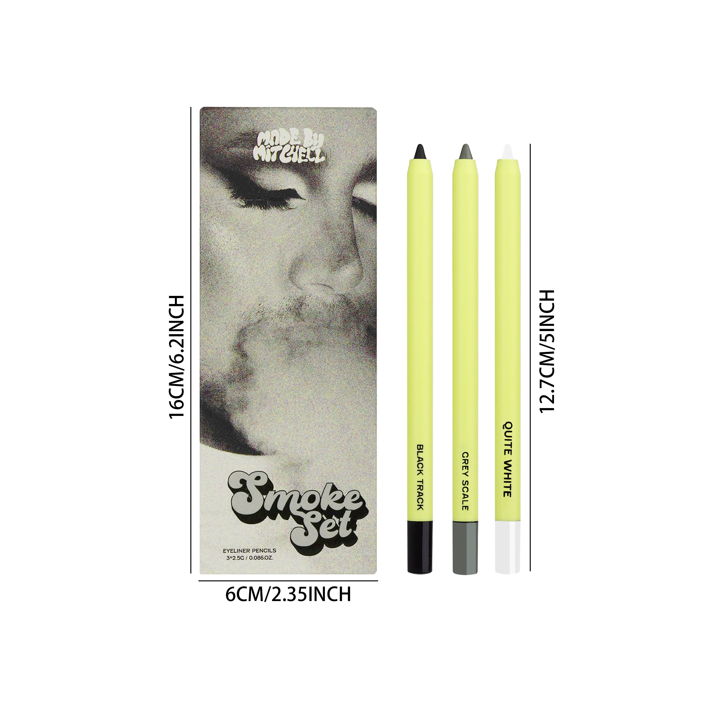 Smoke Set - All Smudge No Budge Eyeliner Trio - Image 7