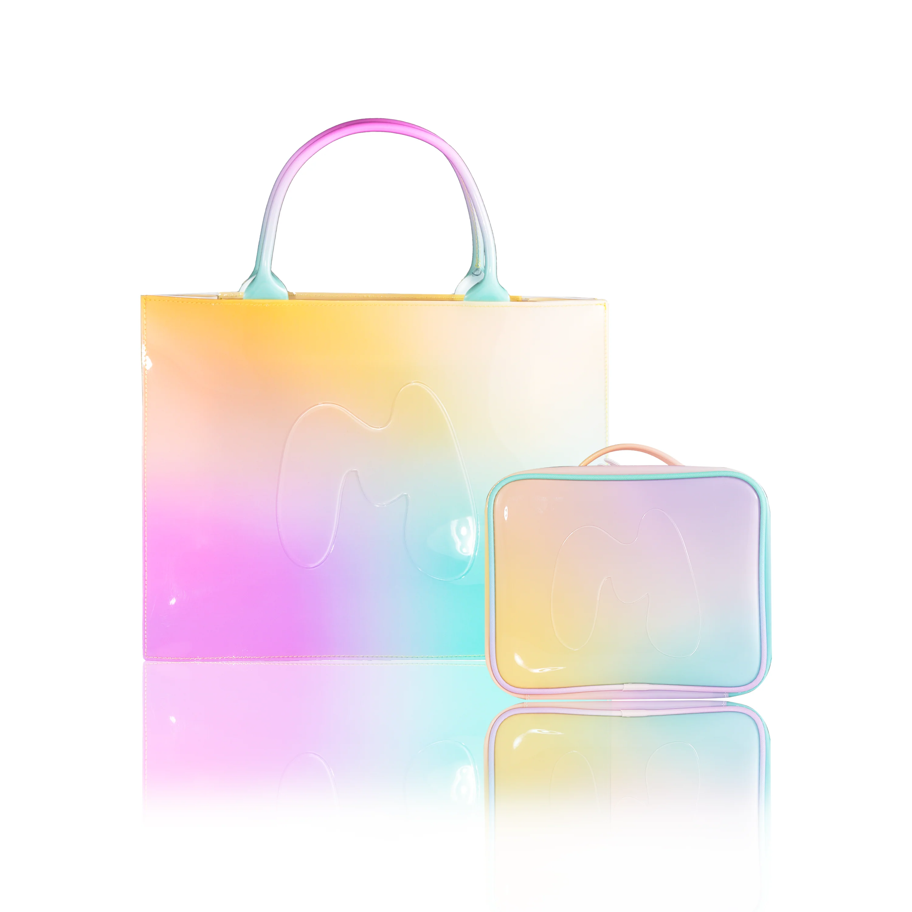 Tote-Ally Jelly Shopper With FREE Matching mini Jelly Bag - Image 3
